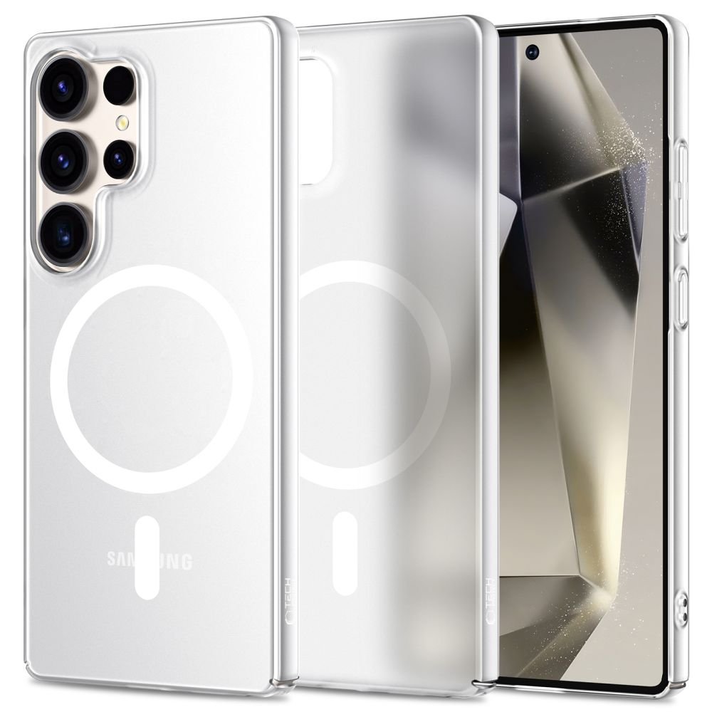 Tech-Protect MagSlim Magnetinis dėklas telefonui Samsung Galaxy S25 Ultra - Skaidrus