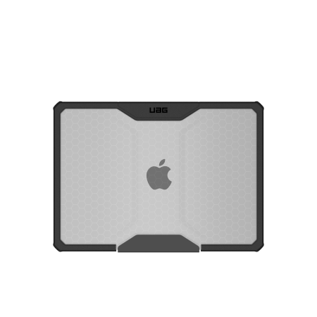 UAG Plyo dėklas MacBook Air 13" M2 2022 / M3 2024 - pilkas-juodas