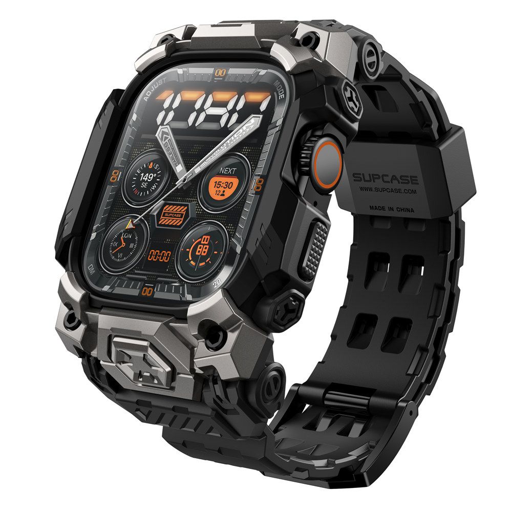 Supcase Unicorn Beetle Ore dėklas Apple Watch Ultra 1 / 2 49mm - Juodas