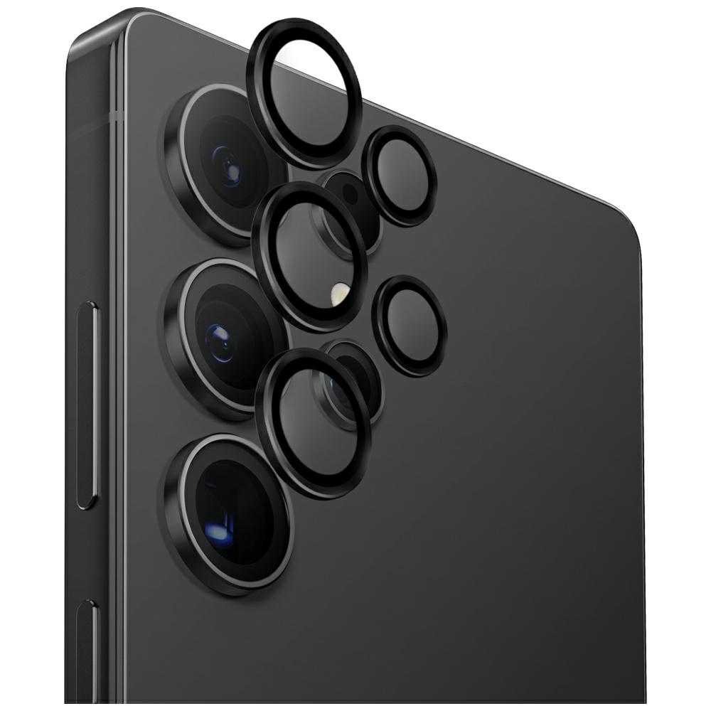 Uniq Optix aliuminio kameros lęšis Samsung Galaxy S25 Ultra - juodas