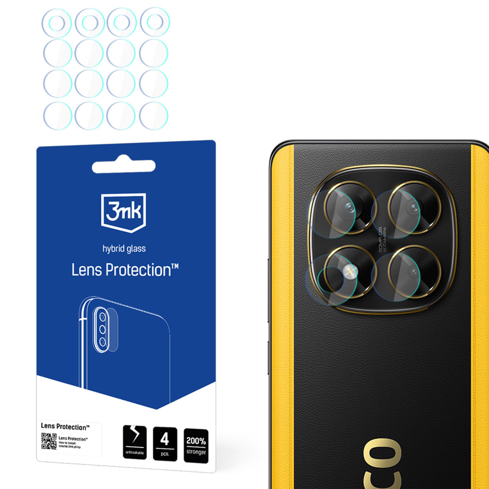 3mk objektyvo apsauga kameros stiklas Xiaomi Poco X7