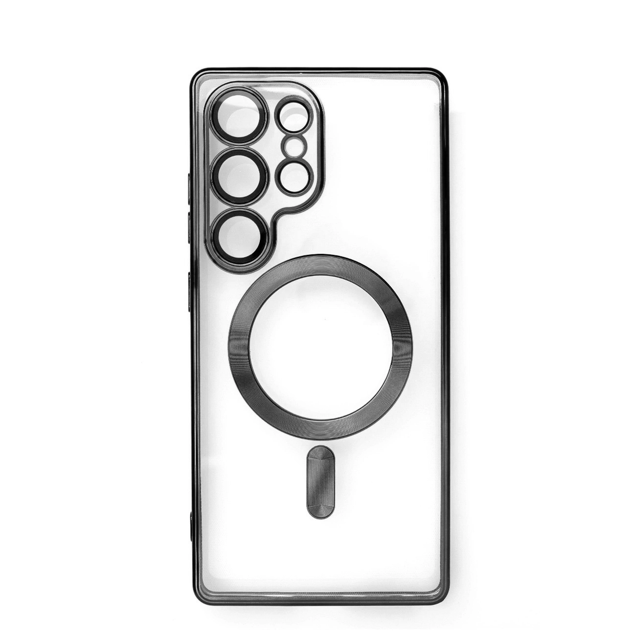 Elektroplanuotas dėklas su MagSafe galvanizuotas iPhone 16e - juodas