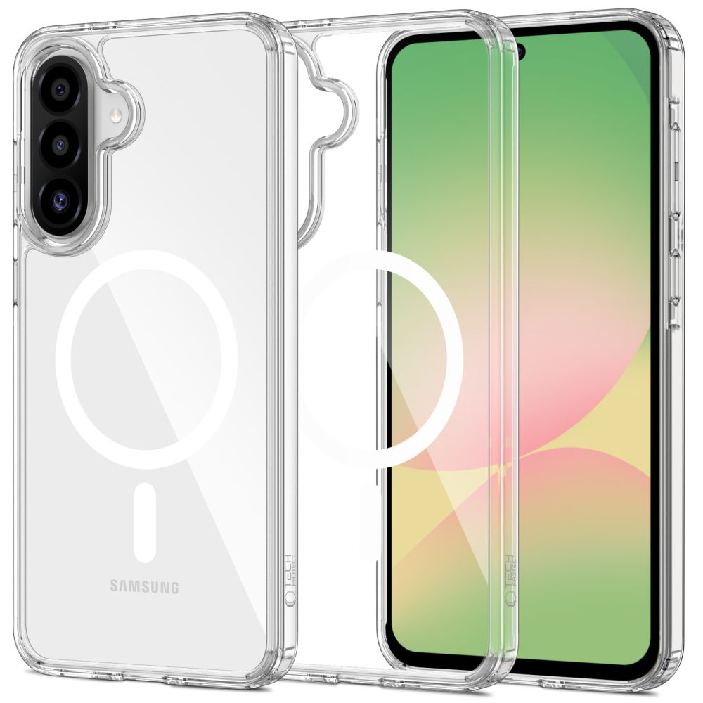 Tech-Protect FlexAir Hybrid MagSafe dėklas Samsung Galaxy A56 5G - Skaidrus
