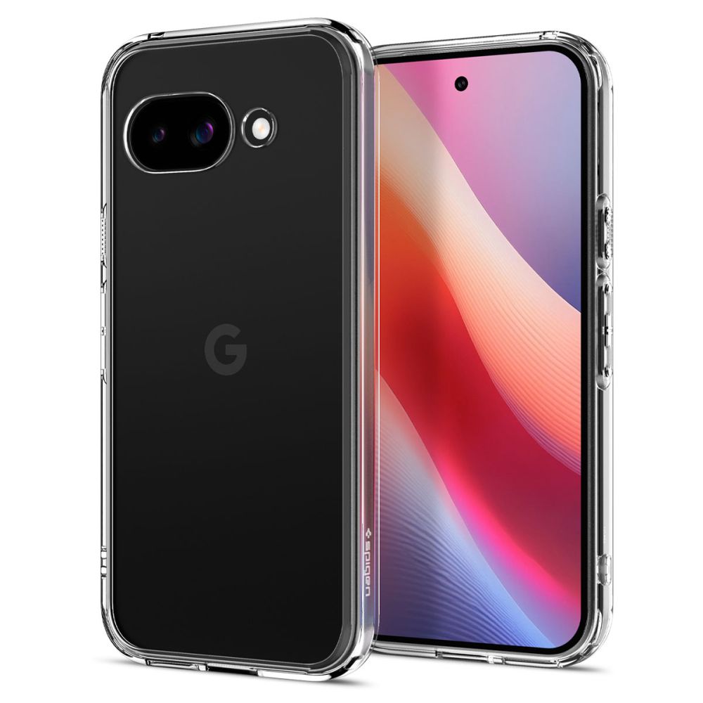 Spigen Ultra Hybrid dėklas telefonui Google Pixel 9A - skaidrus
