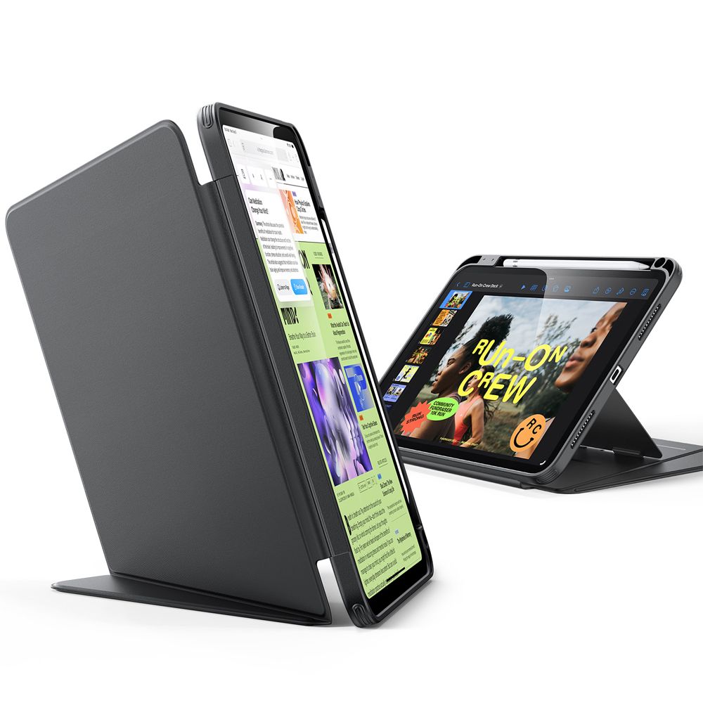 ESR Flip Hybrid dėklas iPad 10.9" 2022 (10 kartos) / 11" 2025 (11 kartos) - juodas