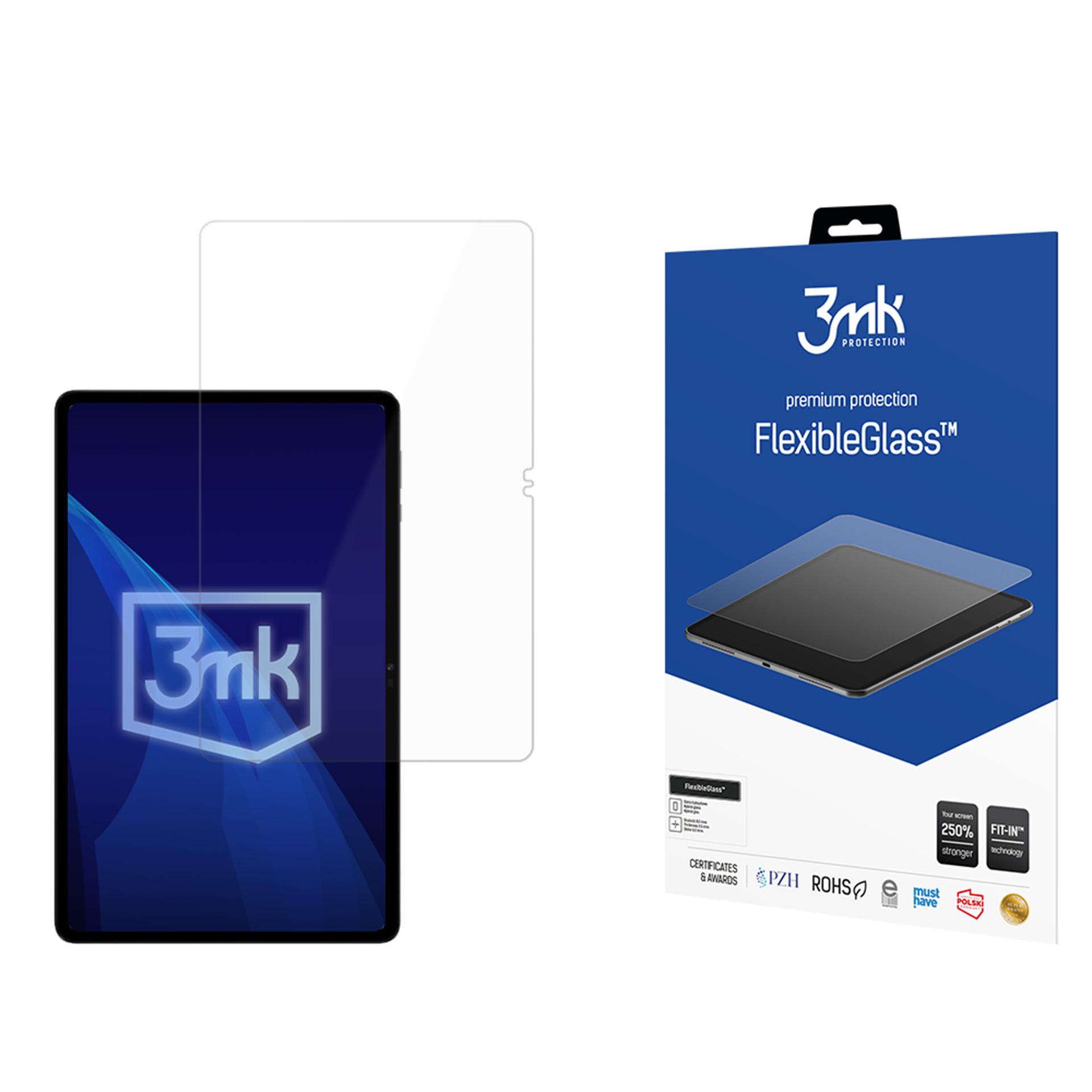 Hibridinis stiklas 3mk FlexibleGlass Honor Pad X9 / X9a - iki 13"