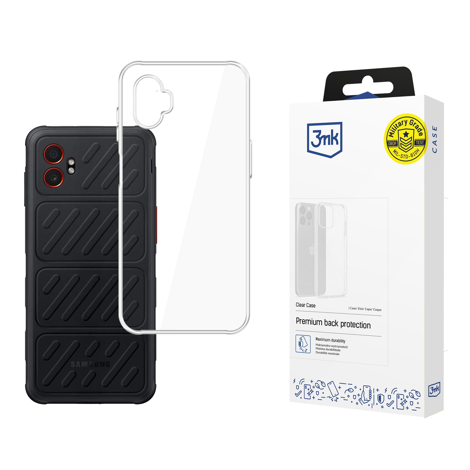 Dėklas 3mk Clear Case 1,2mm Samsung G766 Xcover7 Pro
