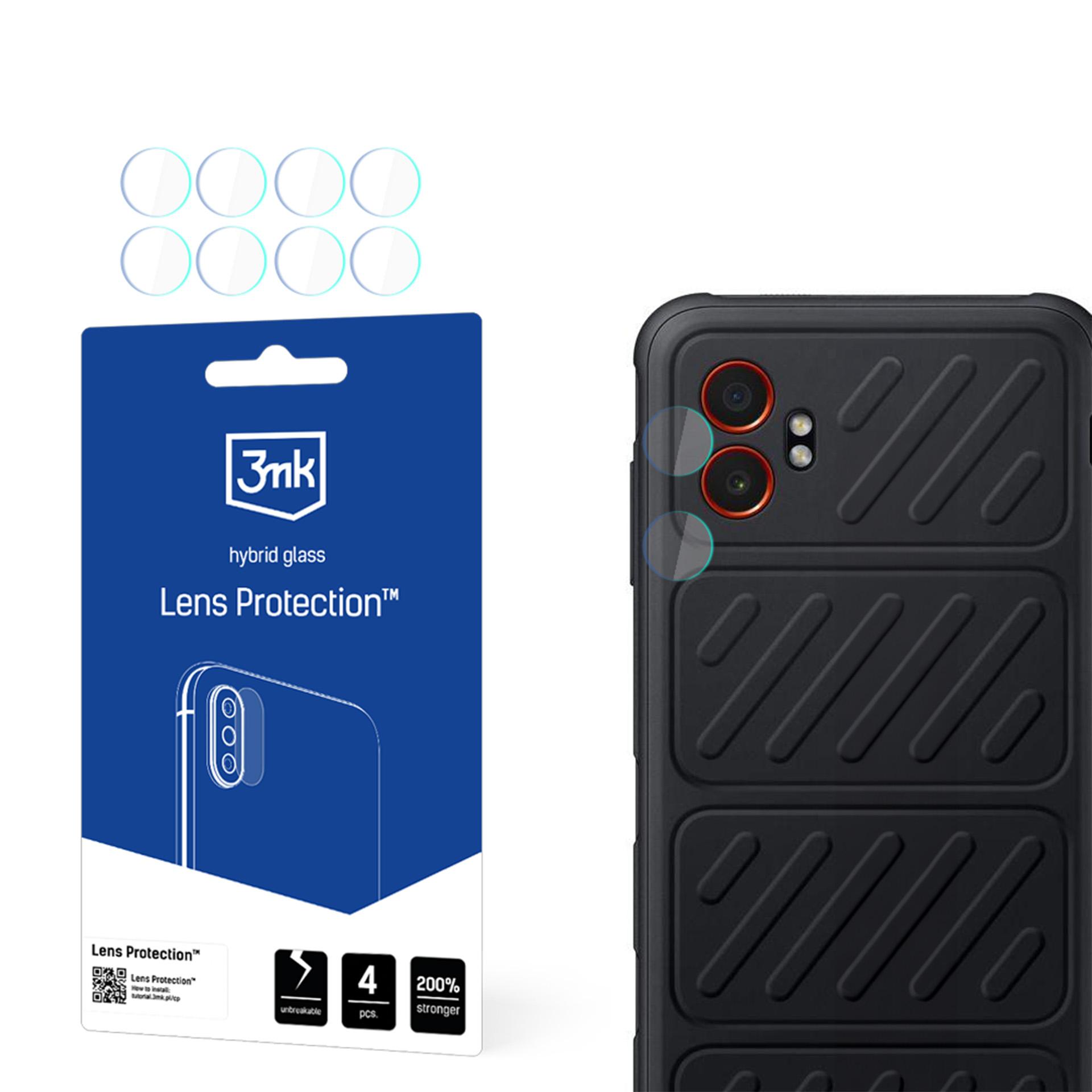 3mk Kameros objektyvo apsauga Hibridinis stiklas FlexibleGlass Lite Samsung Galaxy XCover 7 Pro