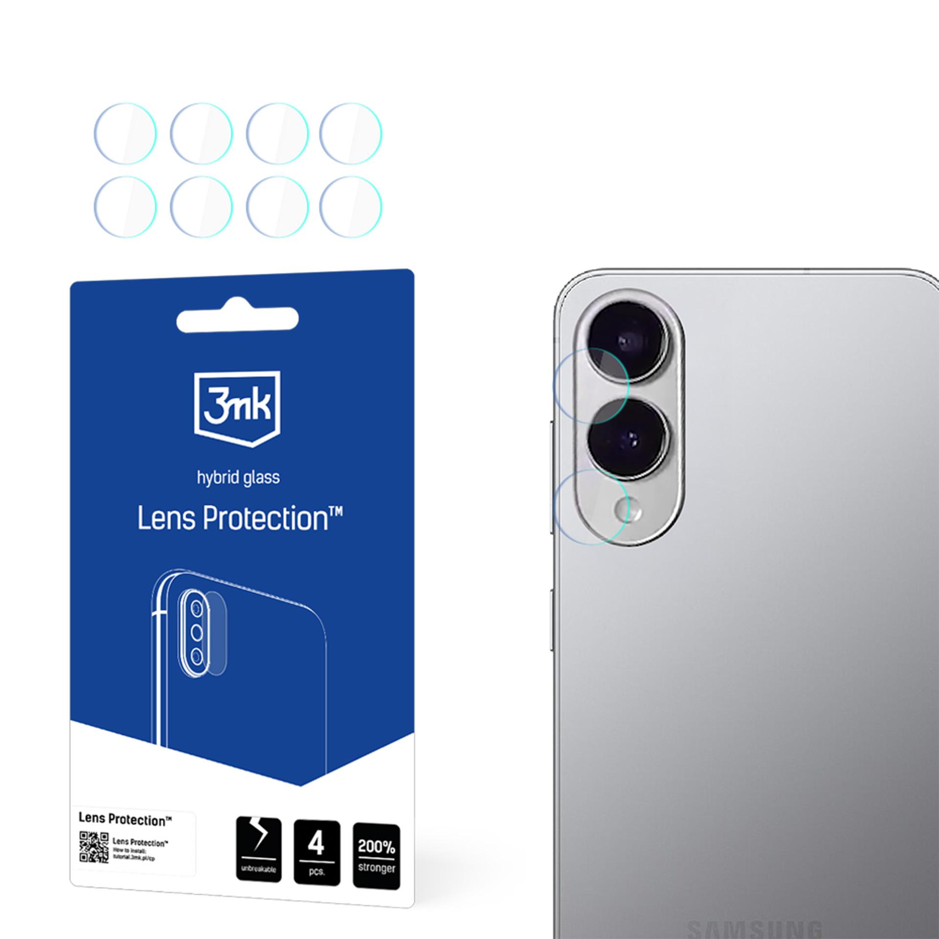 3mk Objektyvo apsauginis hibridinis stiklas Samsung Galaxy S25 Edge kameros objektyvui