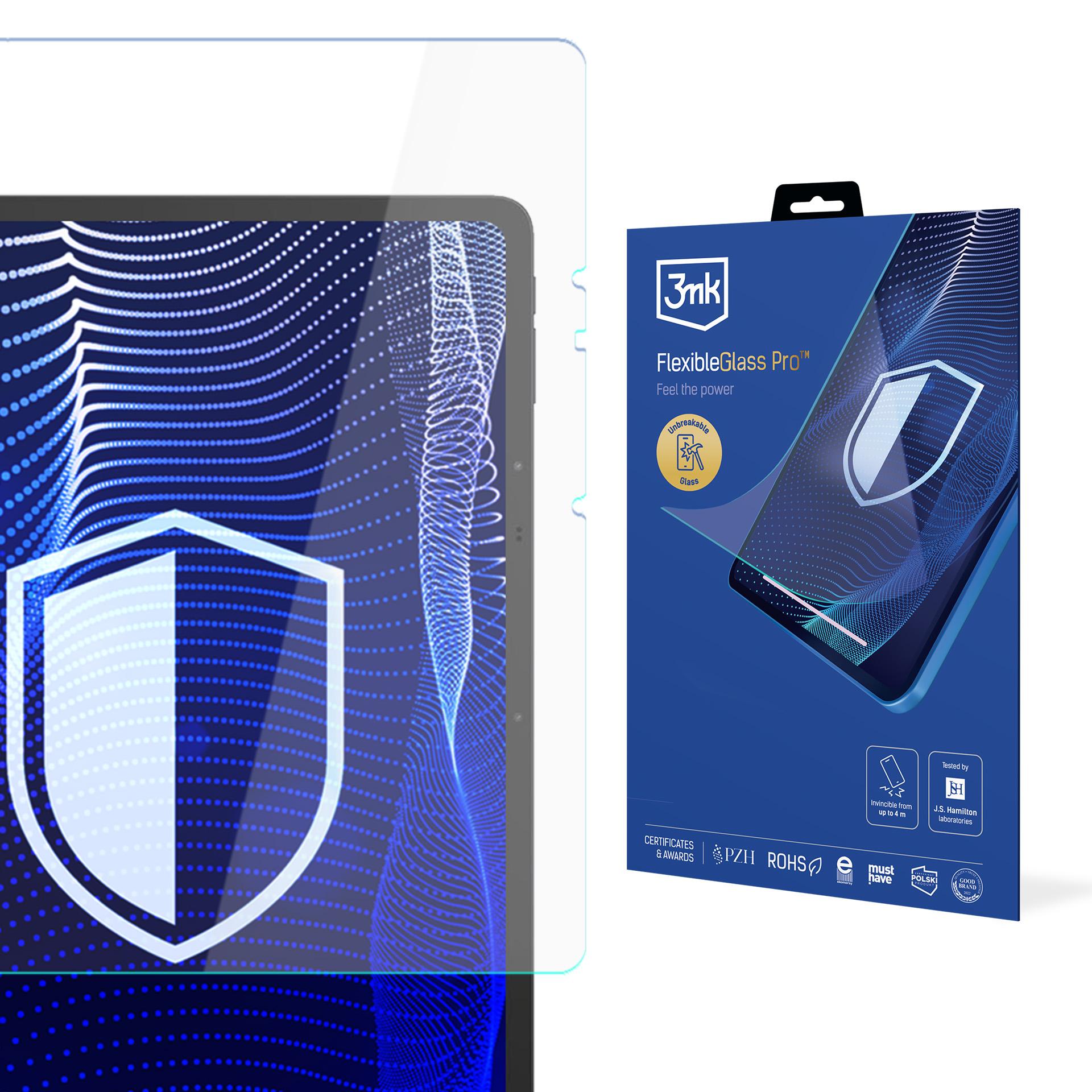 Hibridinis stiklas 3mk FlexibleGlass Pro ant TCL NXTPAPER 14