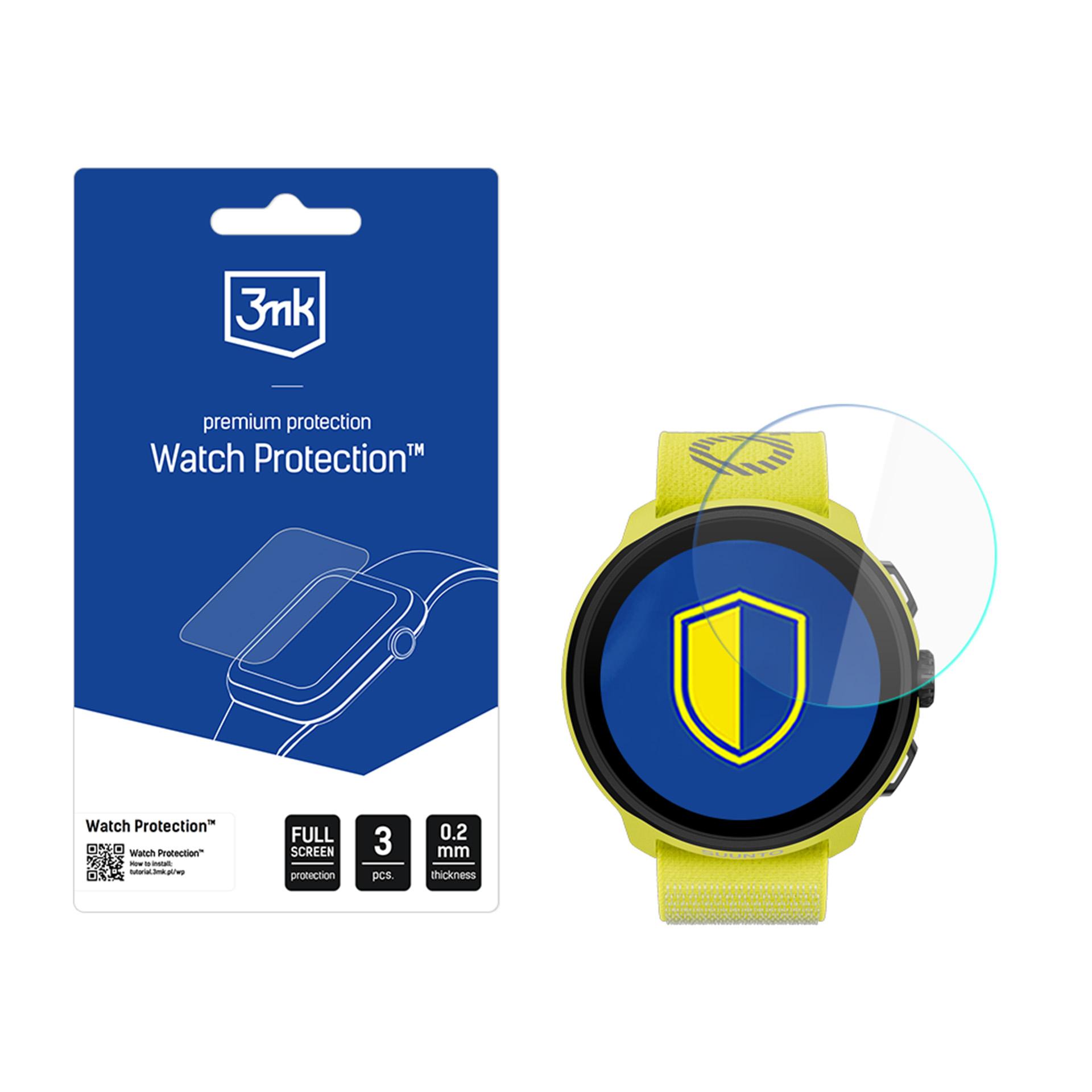 3mk Išmaniojo laikrodžio ekrano apsauginis stiklas Watch Protection FlexibleGlass Suunto Run