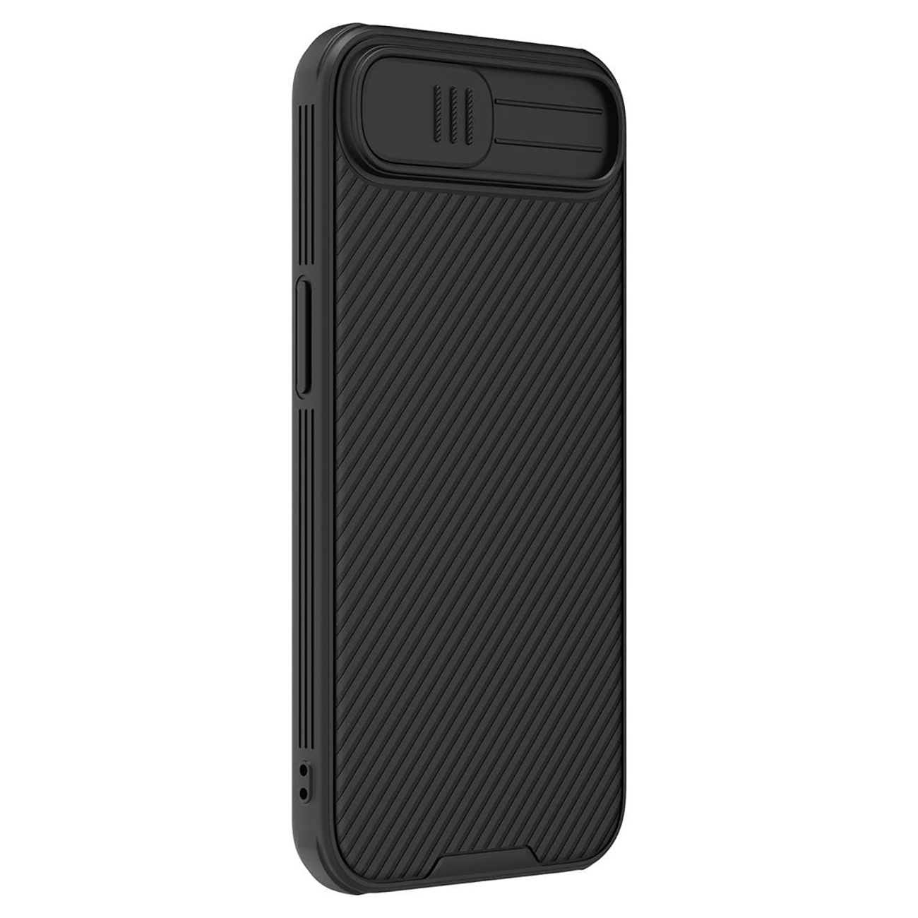 Nillkin CamShield Pro dėklas telefonui iPhone 16e - juodas