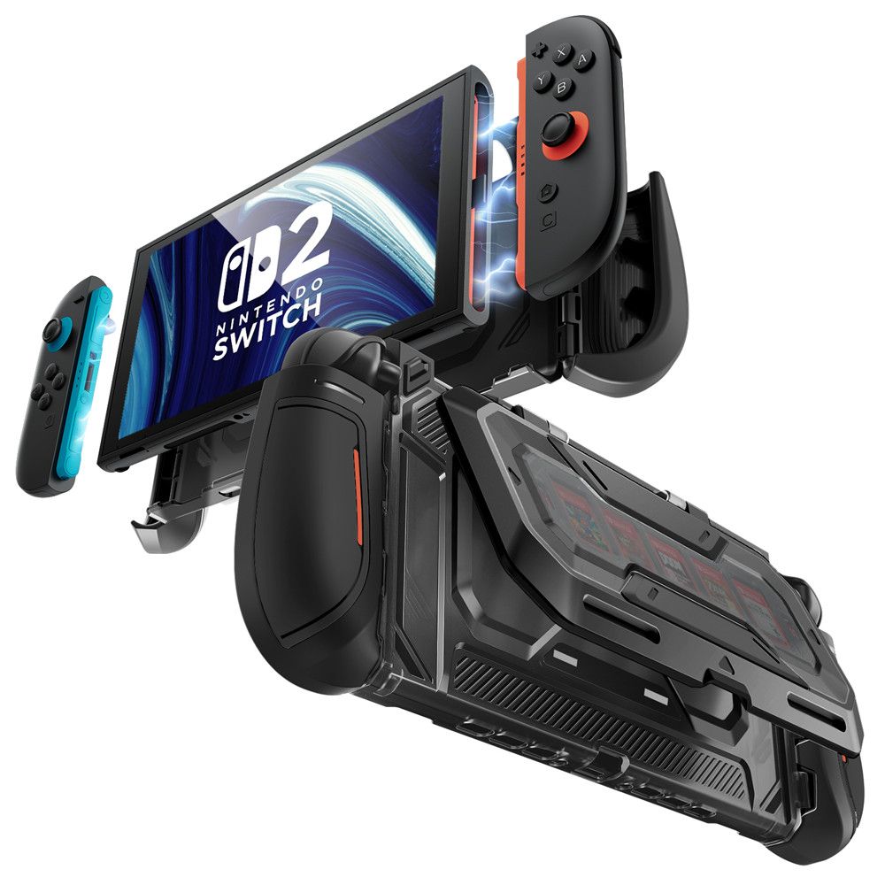 Supcase Titan dėklas Nintendo Switch 2 - juodas