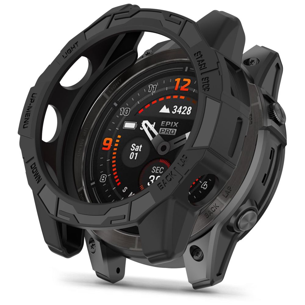 Tech-Protect Defense Air dėklas Garmin Fenix 7 / 7 Pro - juodas