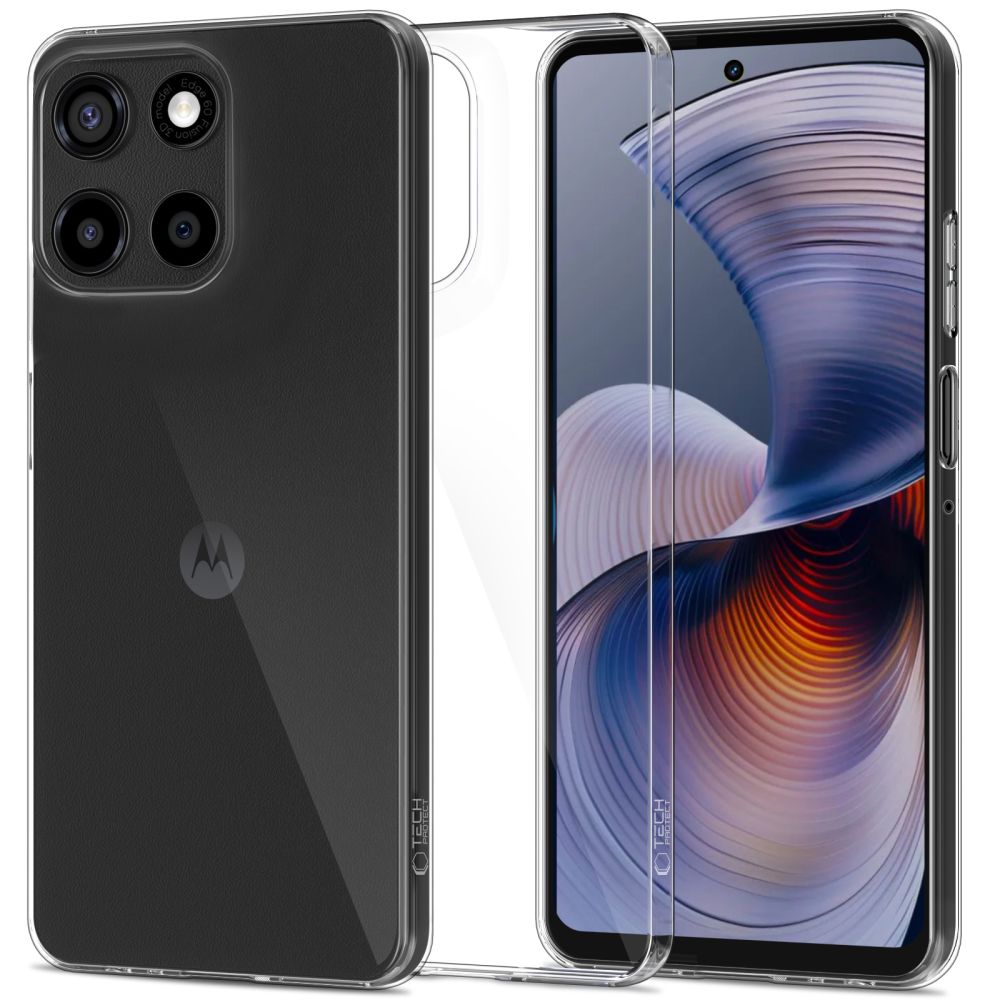 Tech-Protect FlexAir dėklas telefonui Motorola Moto G56 5G - skaidrus