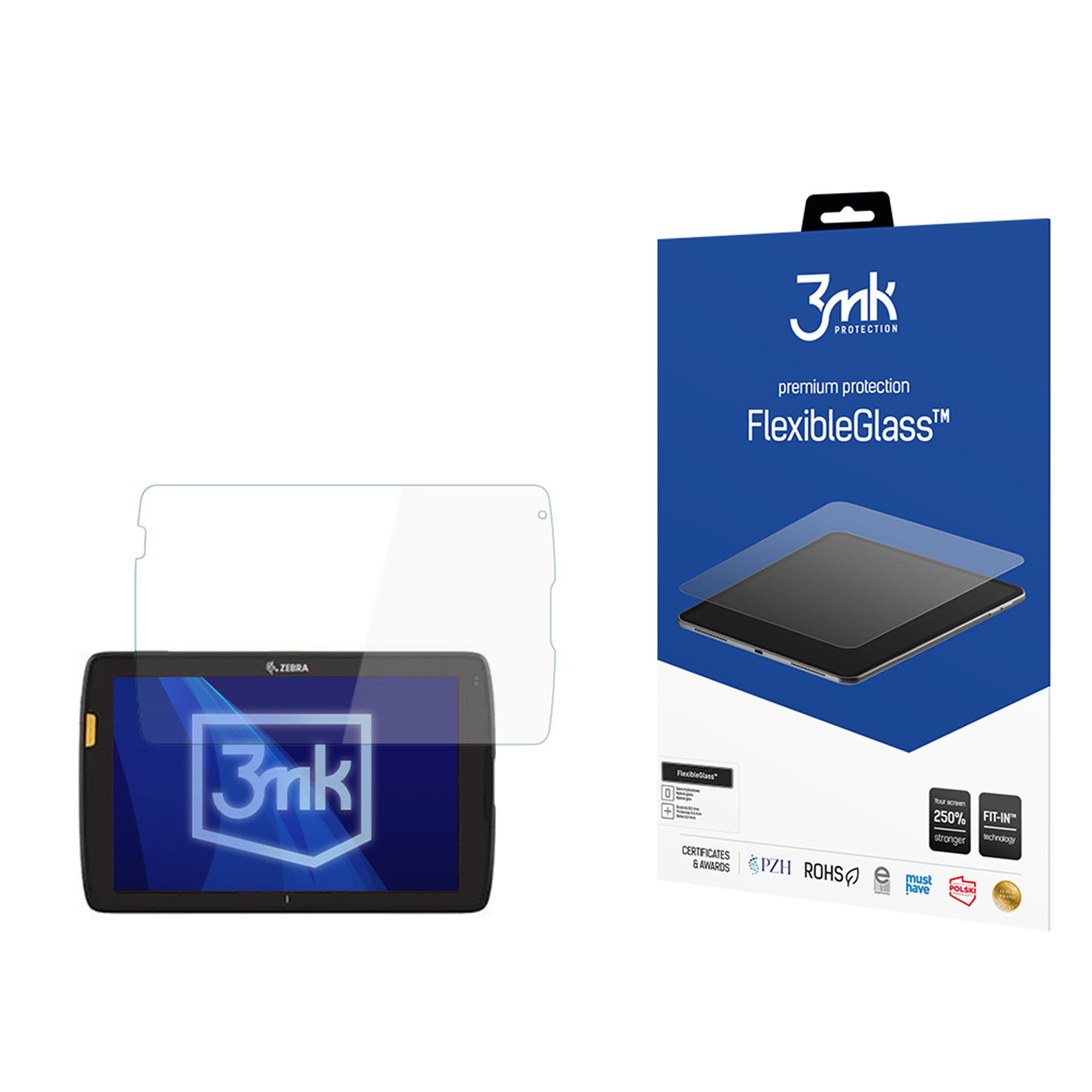 Hibridinis stiklas 3mk FlexibleGlass Zebra ET40 / ET45 8"