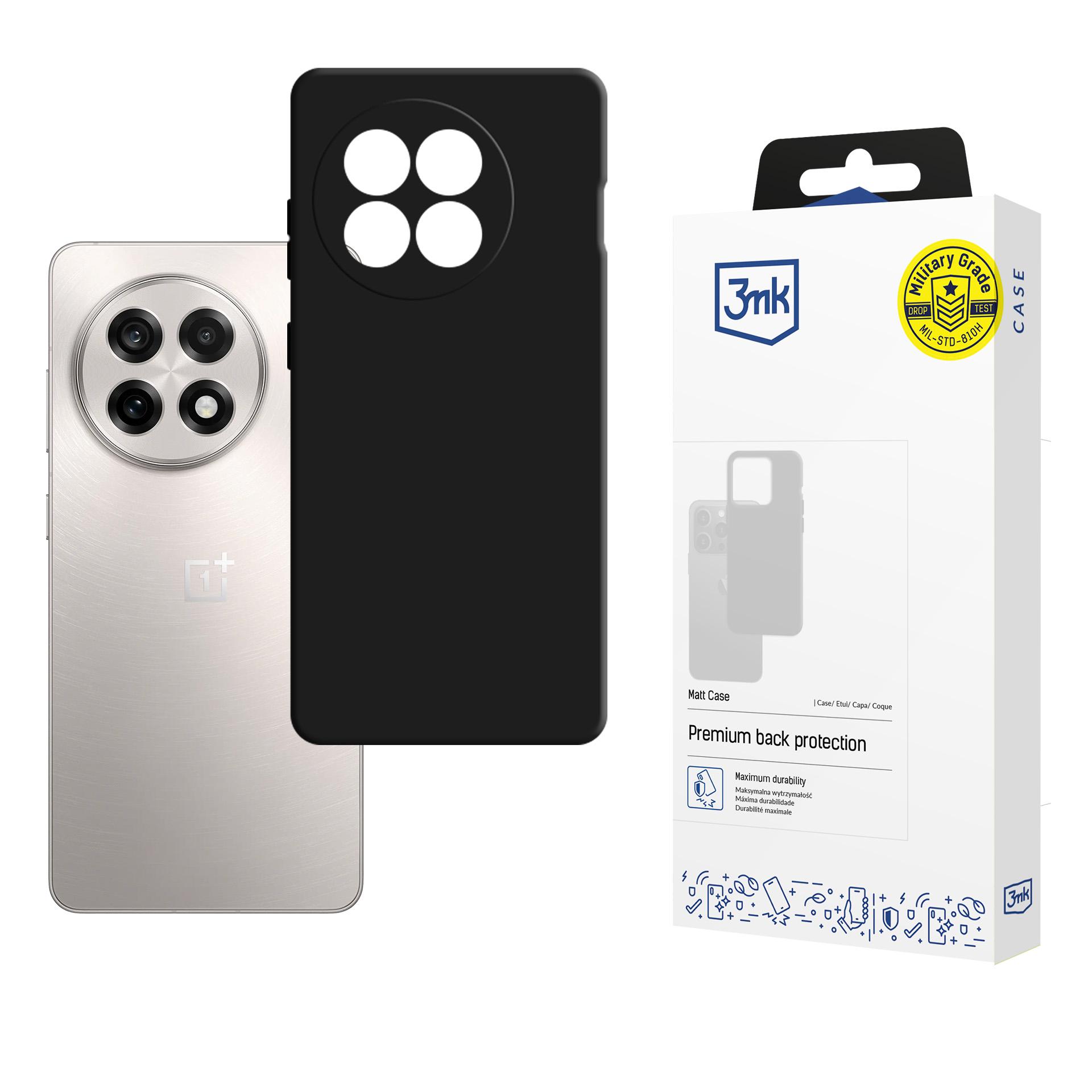 3mk Matinis dėklas telefonui OnePlus 13R/ACE 5 - juodas