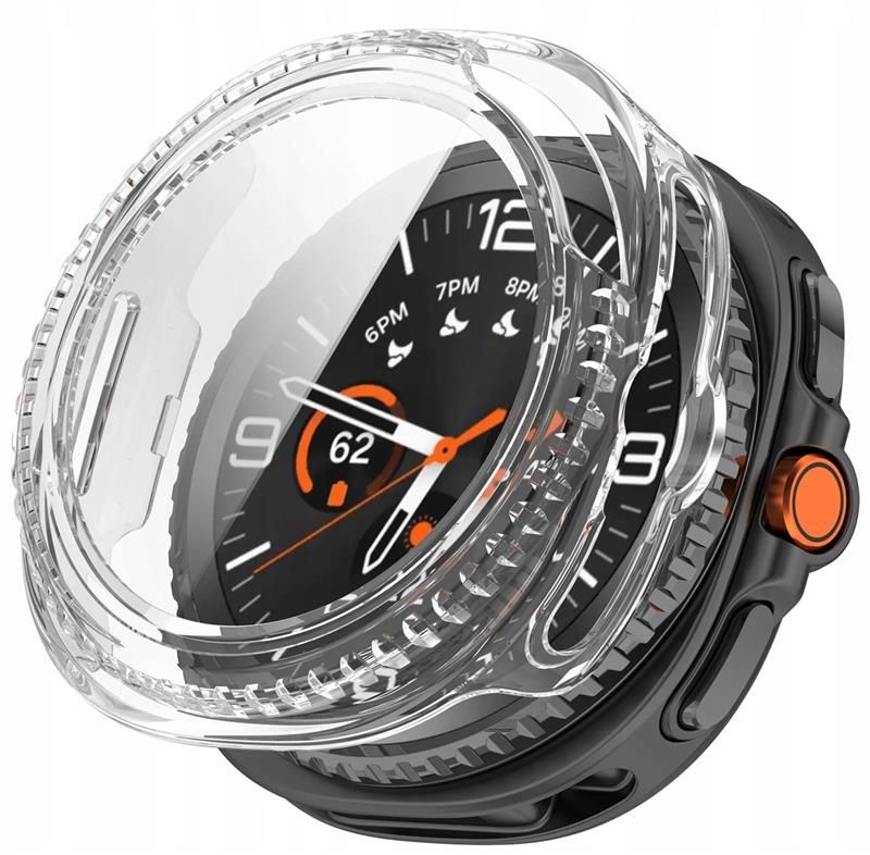 Tech-Protect Defense dėklas Samsung Galaxy Watch 8 46mm - skaidrus