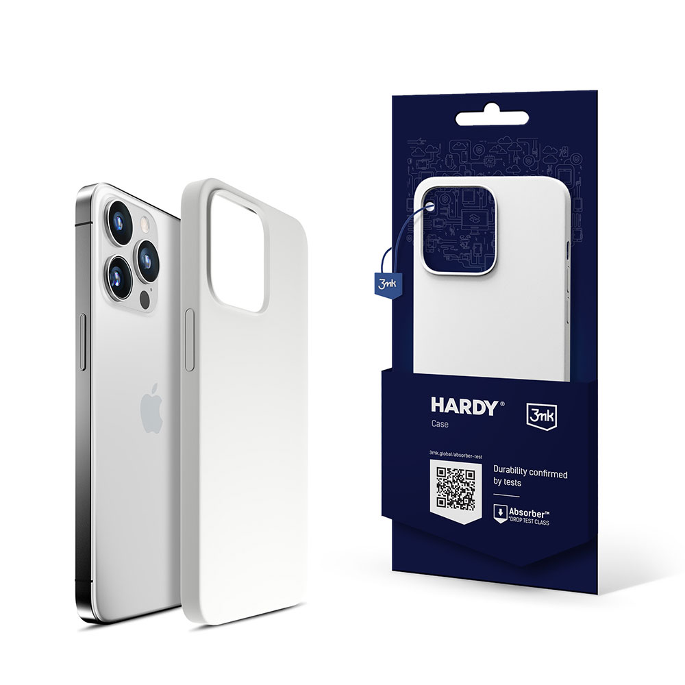 3mk HARDY Silikoninis MagCase skirtas iPhone 13 Pro Max - pilkas