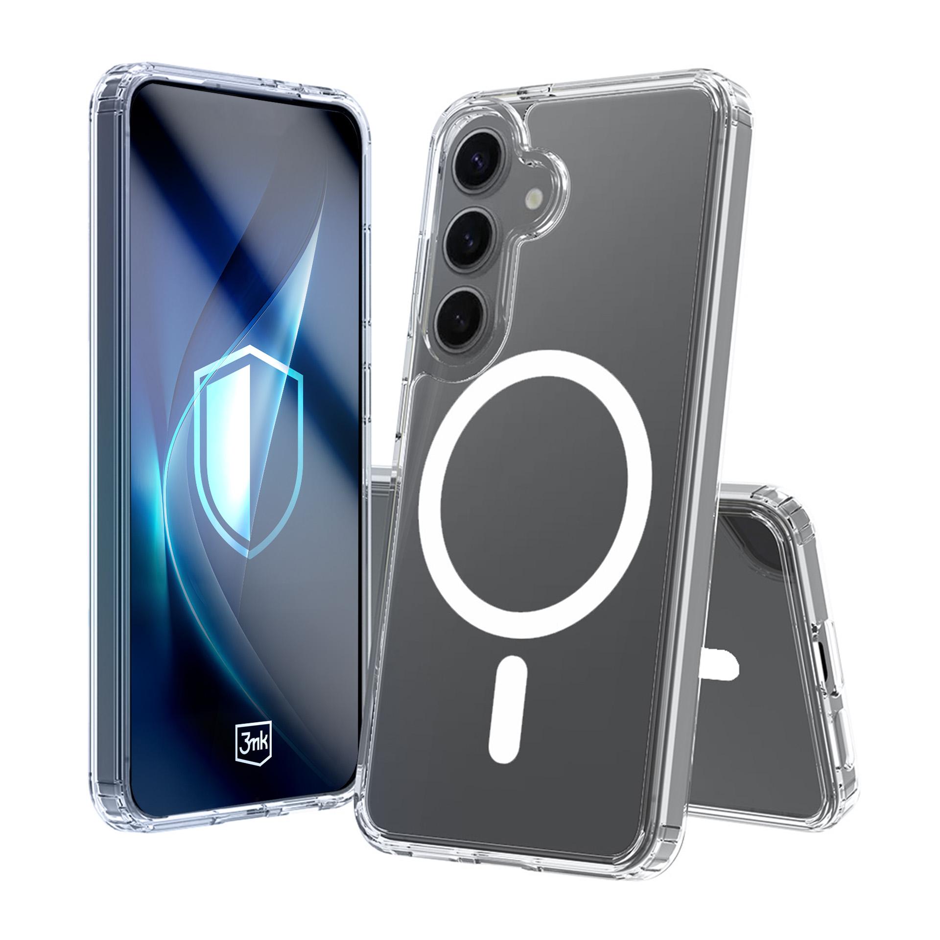 3mk Apsauginis MagCase skirtas Samsung Galaxy A17 5G - skaidrus