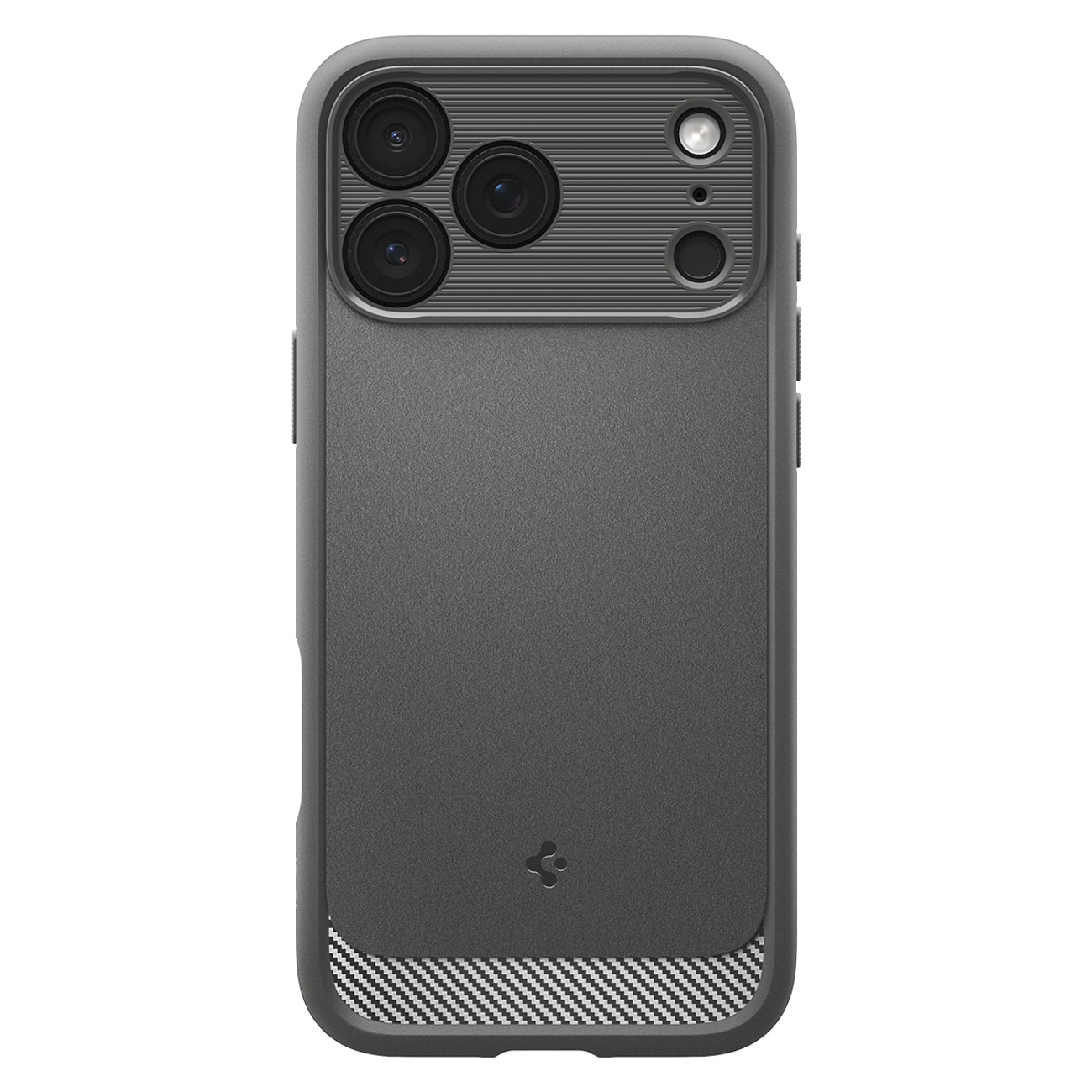 Spigen Rugged Armor Mag Magnetinis dėklas telefonui iPhone 17 Pro - Pilkas