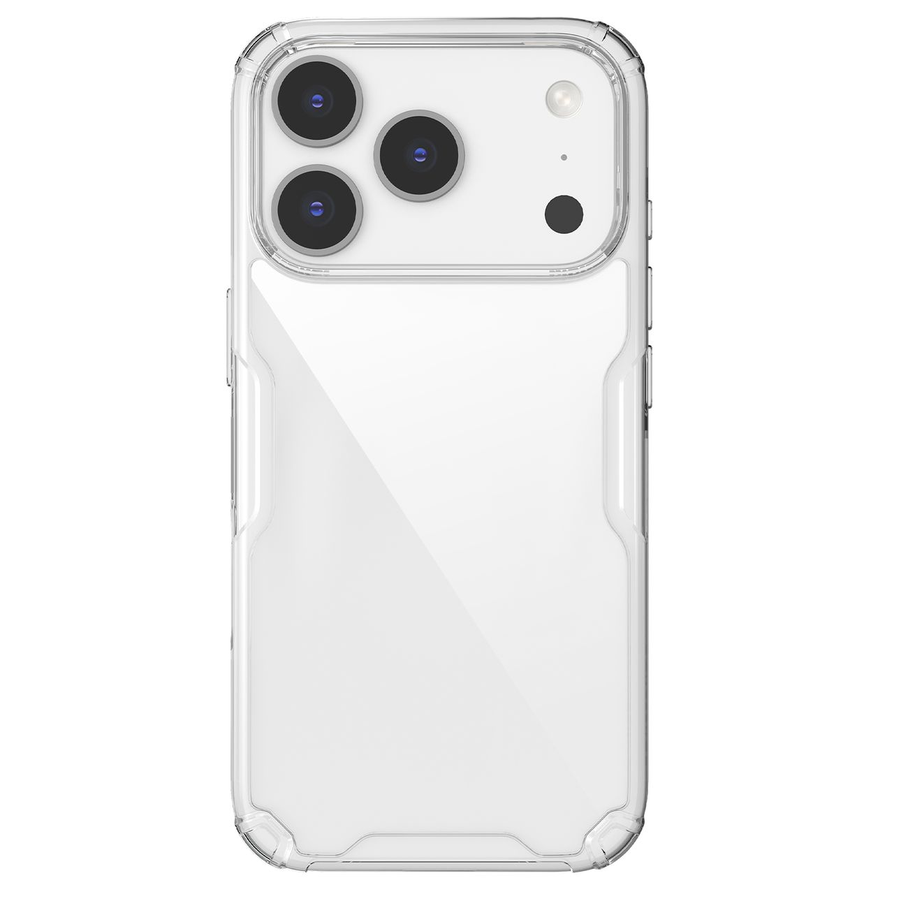 Nillkin Nature TPU Pro dėklas telefonui iPhone 17 Pro - Permatomas