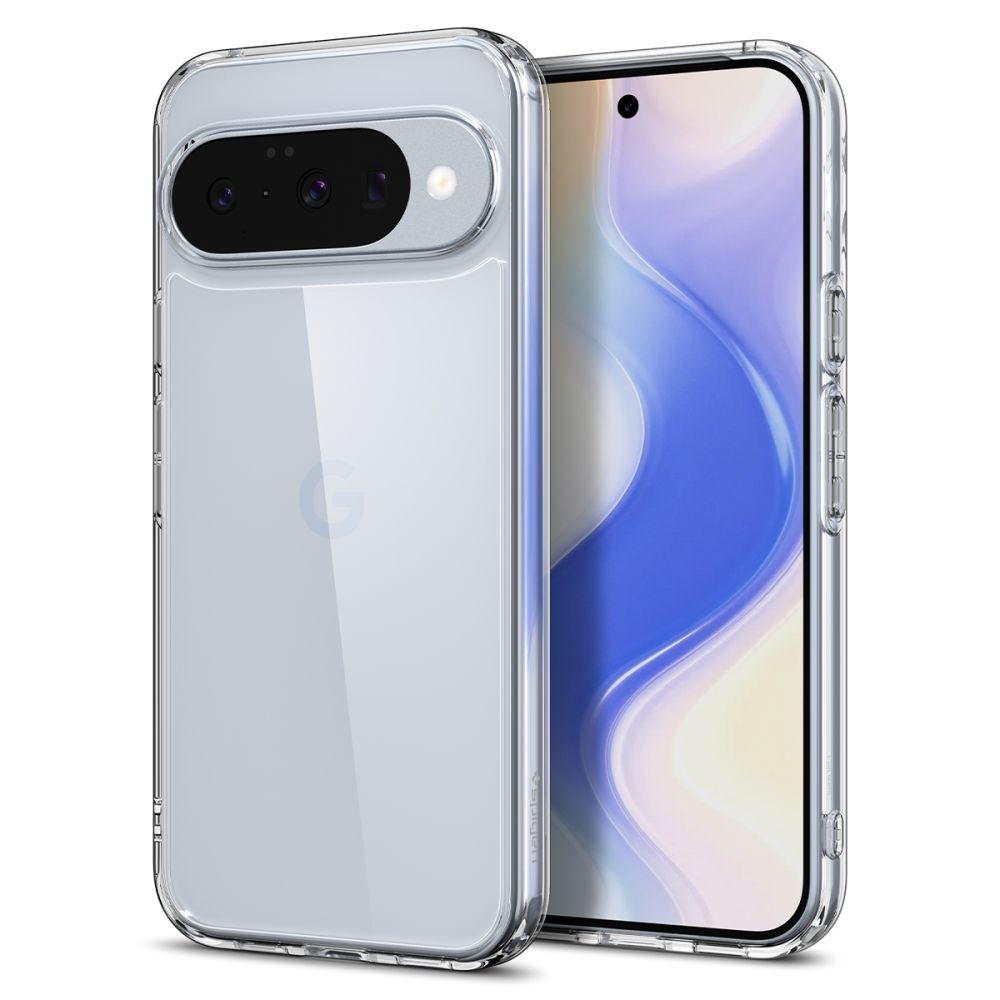 Spigen Ultra Hybrid dėklas telefonui Google Pixel 10 / 10 Pro - permatomas