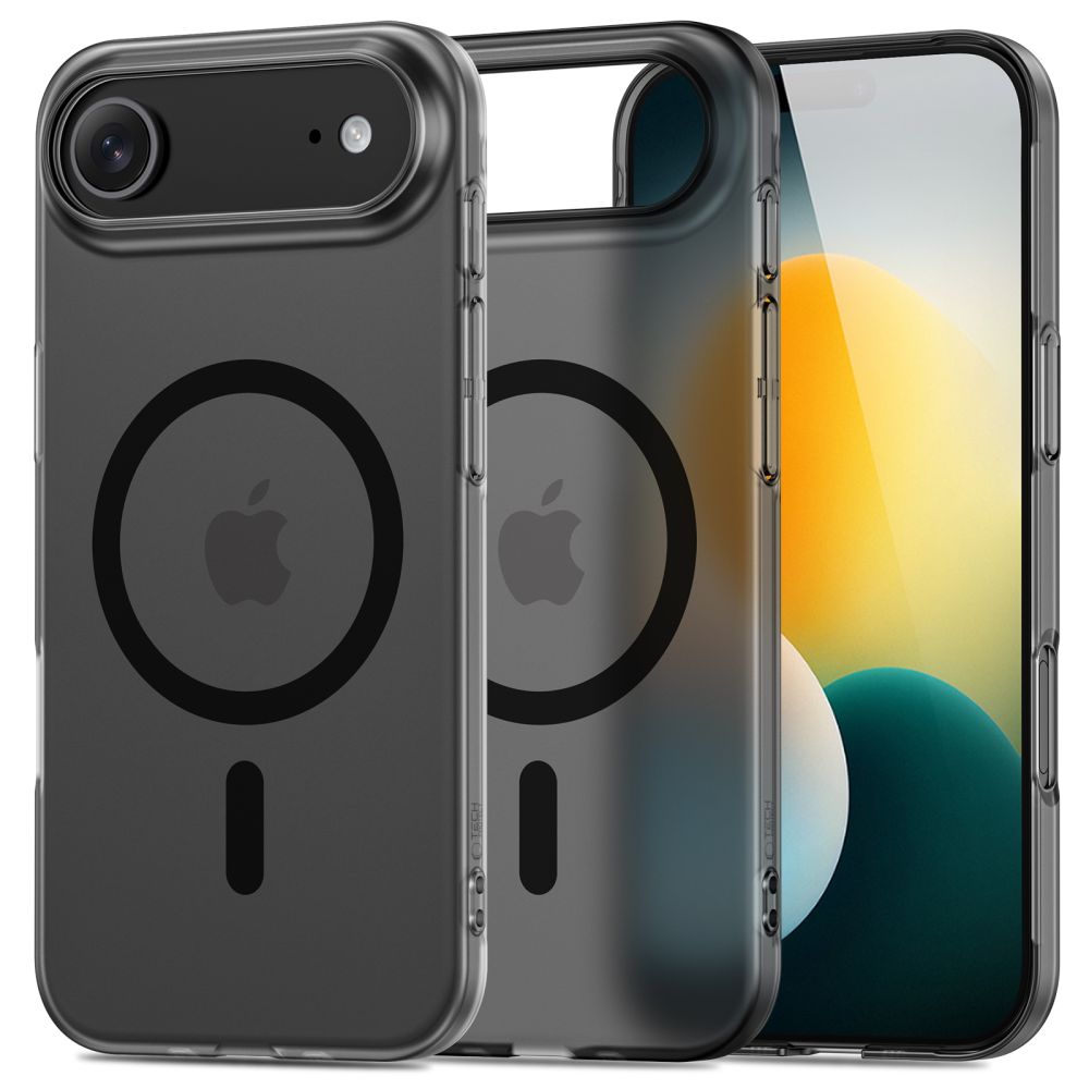 Tech-Protect MagFlex Magnetinis dėklas telefonui iPhone 17 Air - Matinis juodas