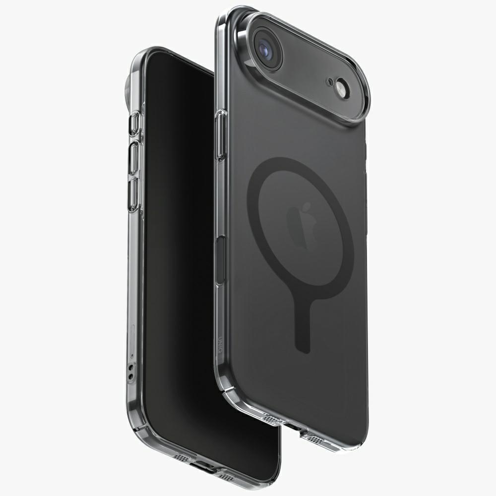 Uniq Airsuit įkrovimo dėklas telefonui iPhone 17 Air Magclick - juodas