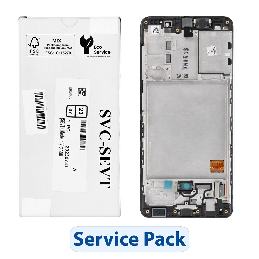 ServicePack LCD ekranas SAMSUNG A41 A415F GH82-23019A