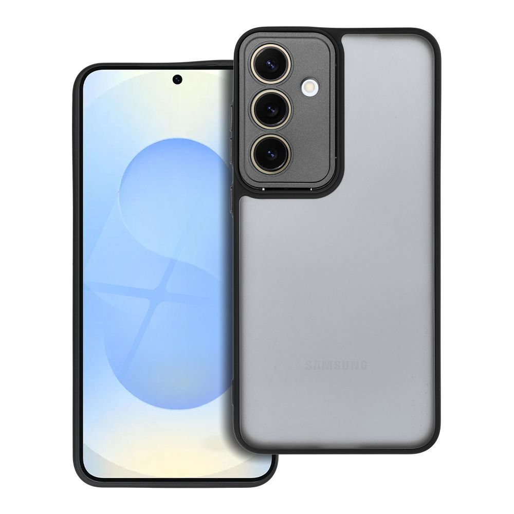 VARIETE dėklas telefonui SAMSUNG S25 Plus juodas