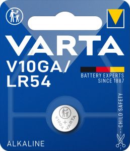 VARTA šarminė baterija V10GA (Tipas LR54) 1 vnt.