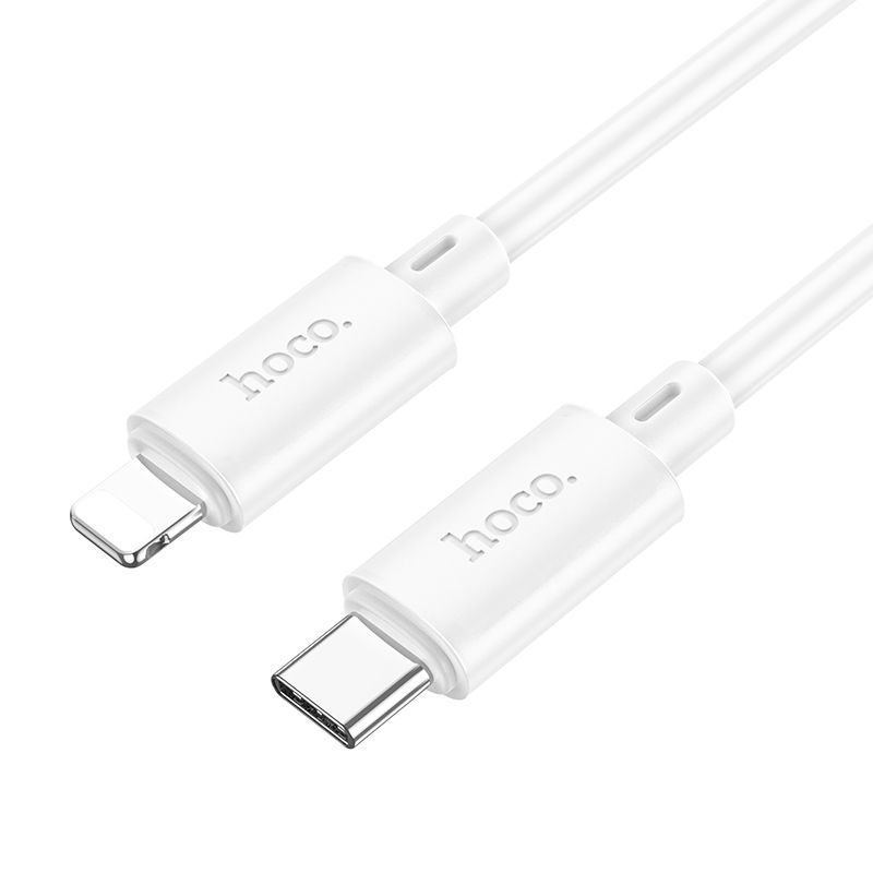 Kabelis USB C į Lightning Hoco PD 27W 2 m X88 baltas