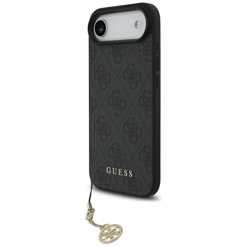 Guess 4G Charms Collection Magnetinis dėklas telefonui iPhone Air - juodas
