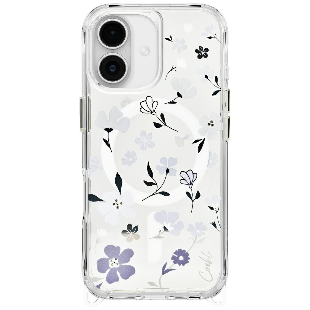 Uniq Coehl Amara dėklas telefonui iPhone 17 Magnetinis įkrovimas - permatoma