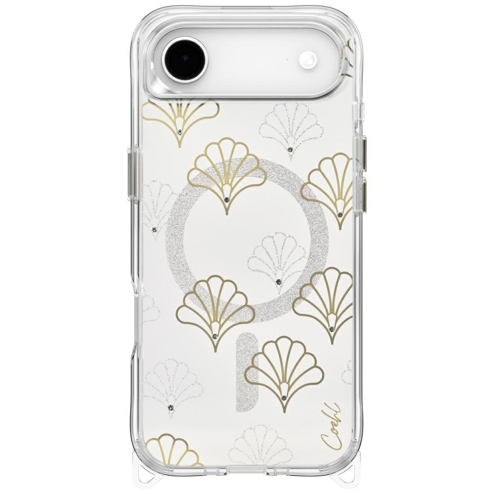 Uniq Coehl Maree Air Magnetinis Įkrovimas dėklas telefonui iPhone - sidabrinė