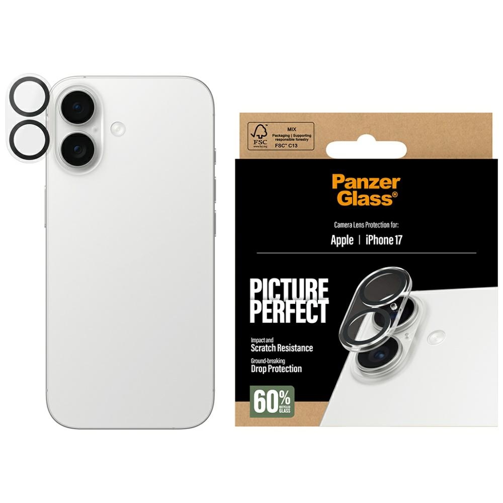 PanzerGlass PicturePerfect Tempered Glass Lens Apsauginis stiklas skirtas iPhone 17
