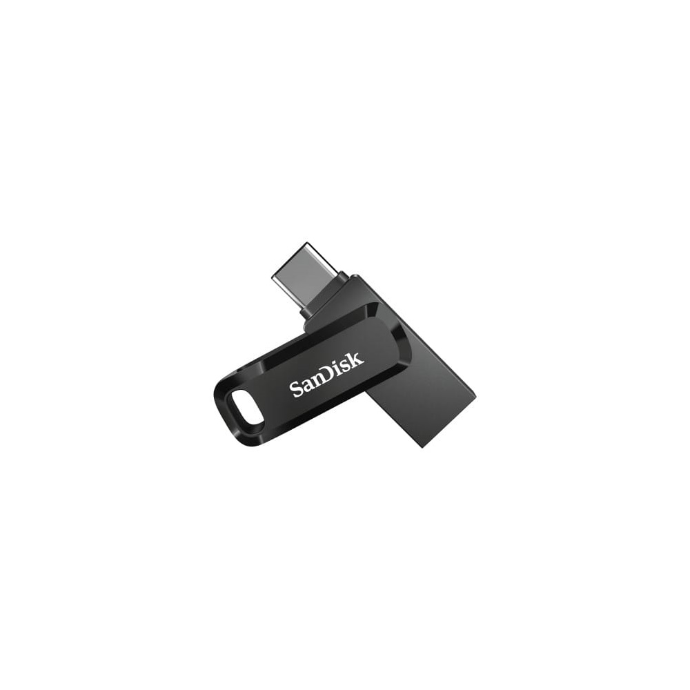 SanDisk Ultra Dual Drive Go USB atmintukas 64 GB USB Type-A / USB Type-C 3.2 Gen 1 (3.1 Gen 1) Juoda