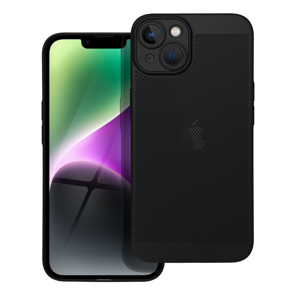 BREEZY dėklas telefonui IPHONE 14 juodas