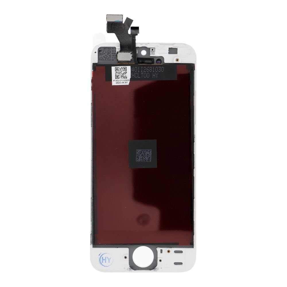 FixCell LCD ekranas IPHONE 5G baltas (didelio ryškumo)