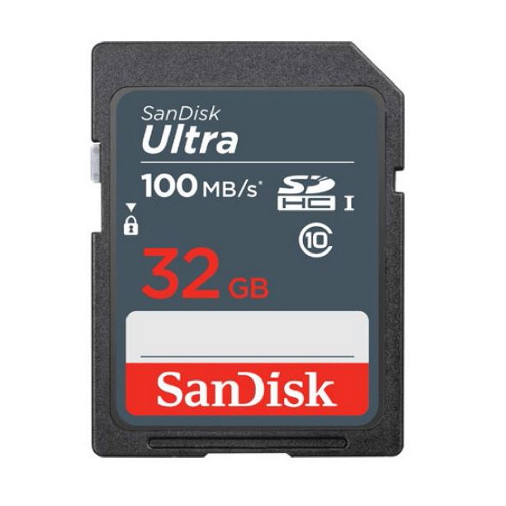 SanDisk atminties kortelė 32GB SDHC Ultra 100 MB/s