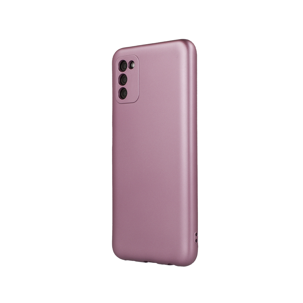 Metalinis dėklas telefonui Samsung Galaxy A25 5G (global) rožinis
