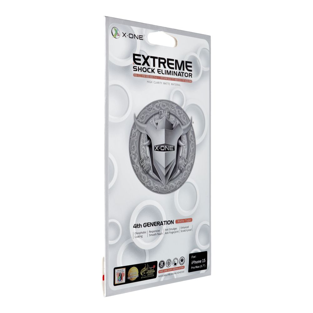 X-ONE Extreme Shock Eliminator 4th gen. (Matinė serija) - iPhone 15 Pro Max