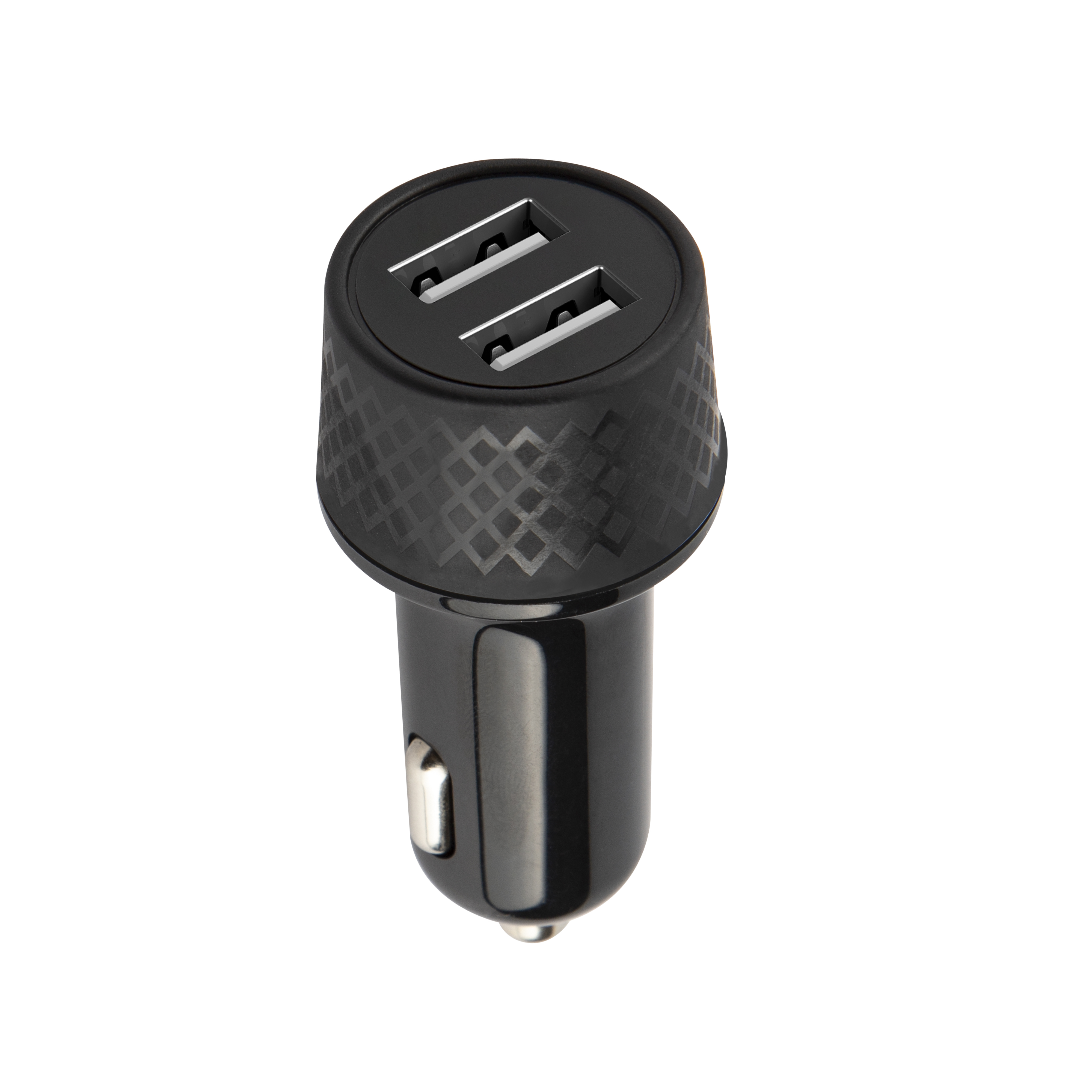 Forever automobilinis įkroviklis 1xUSB 2,4A + 1xUSB QC 3.0 LA-03 juodas