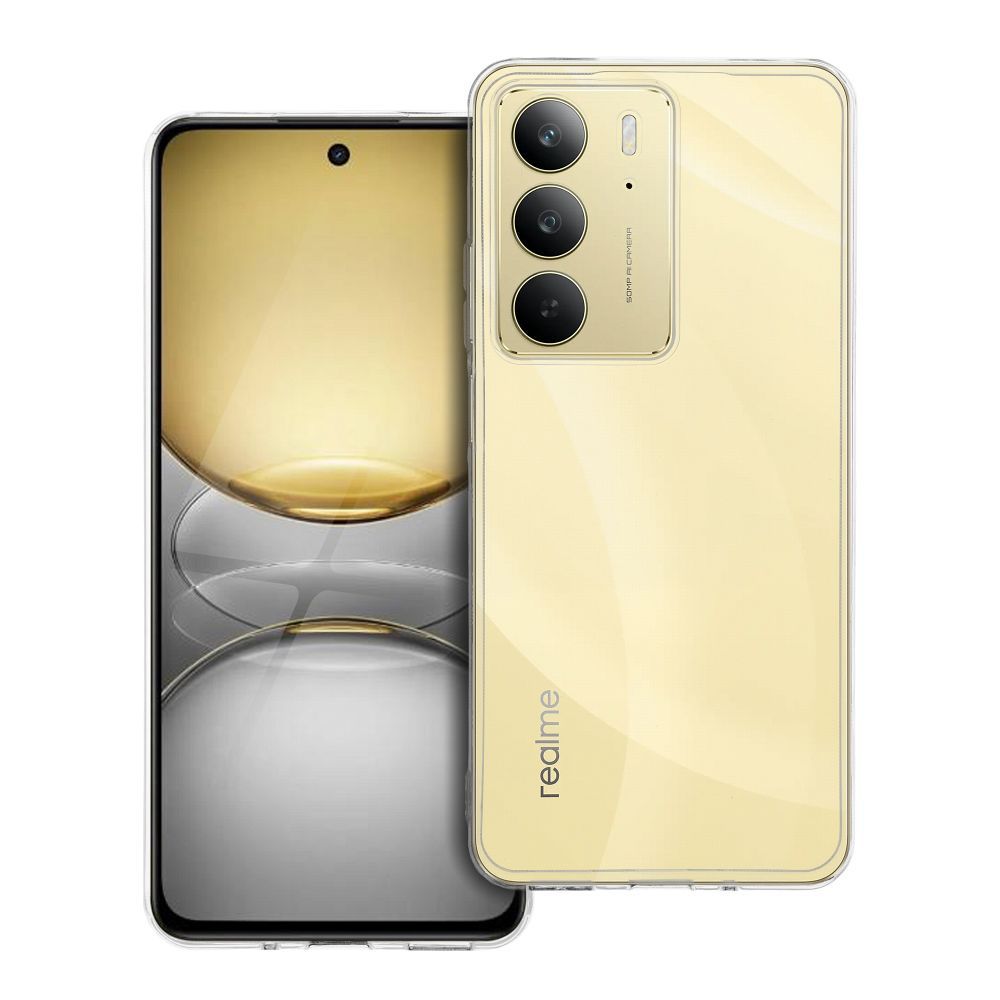 Skaidrus dėklas 2 mm REALME C75 (apsauga kamerai) skaidrus