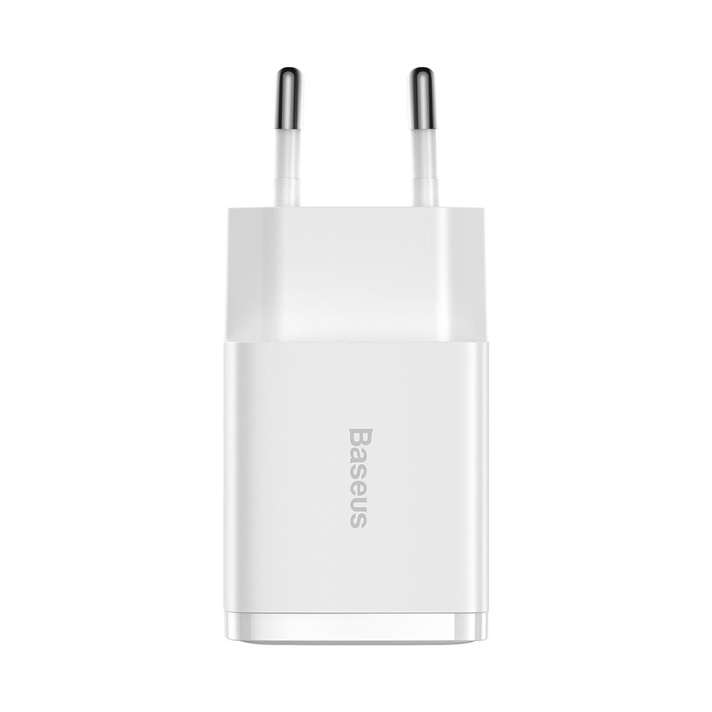 Baseus įkroviklis Compact 2 x USB baltas 10,5w