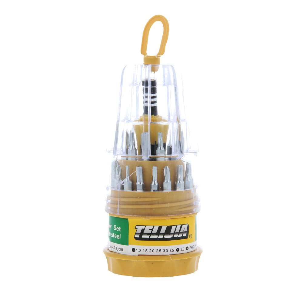 Pakeičiamas tikslus atsuktuvų rinkinys TORX 31-in-1 / iPhone