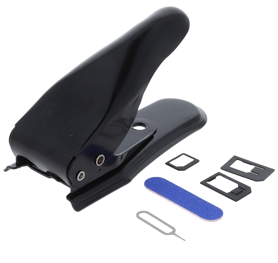 Mikro ir nano SIM kortelių pjaustyklė