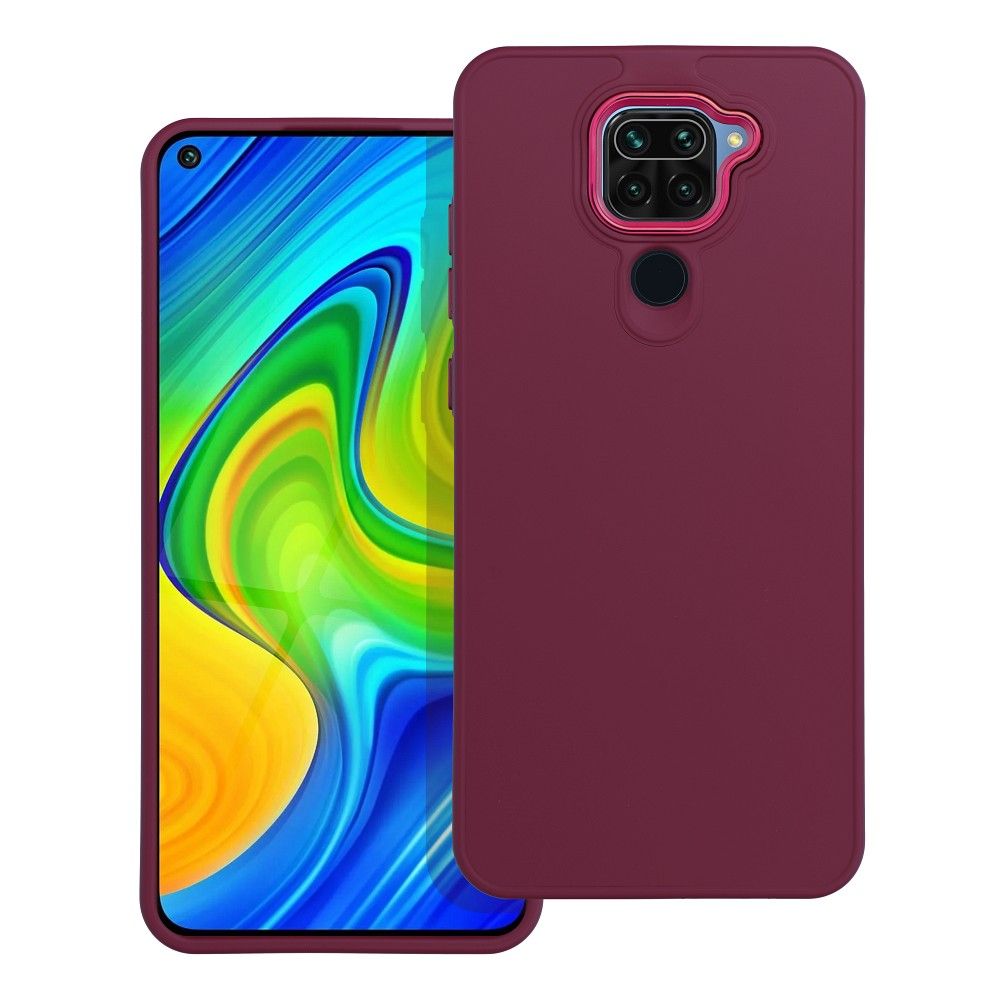 FRAME dėklas telefonui XIAOMI Redmi Note 9 violetinis