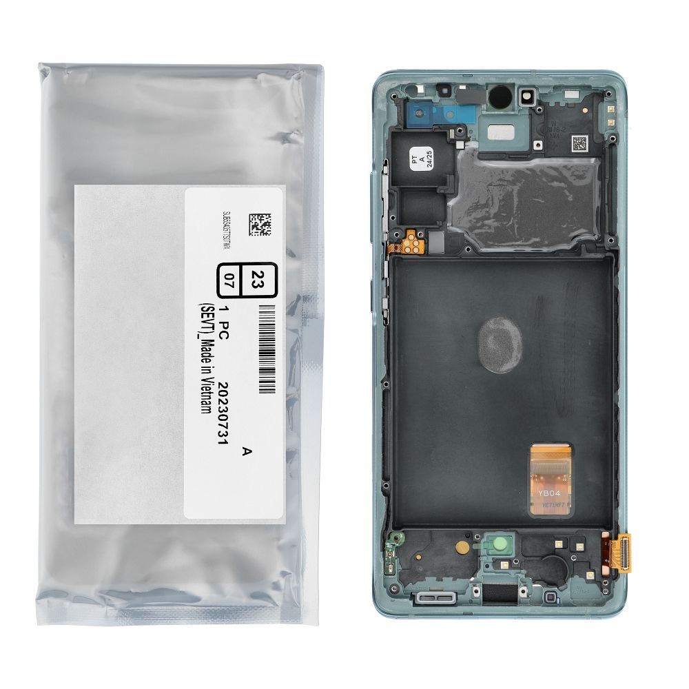 ServicePack LCD ekranas SAMSUNG S20 FE 4G/5G G780F/G781F GH82-24214D Žalia